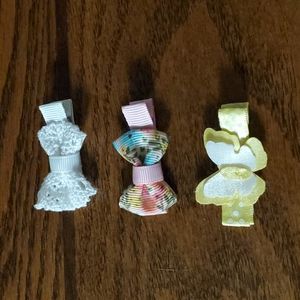 3 Baby Hair Clips